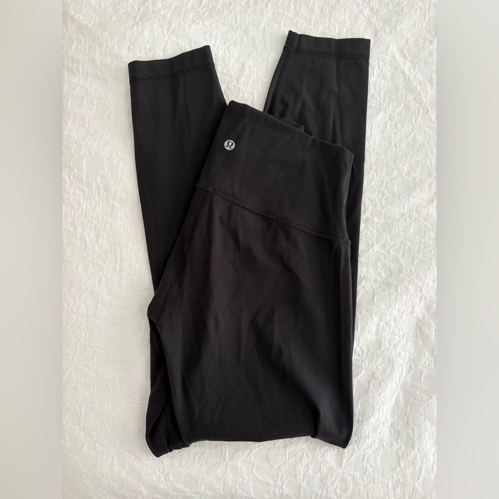 Lululemon Wunder Under 25” Black Leggings